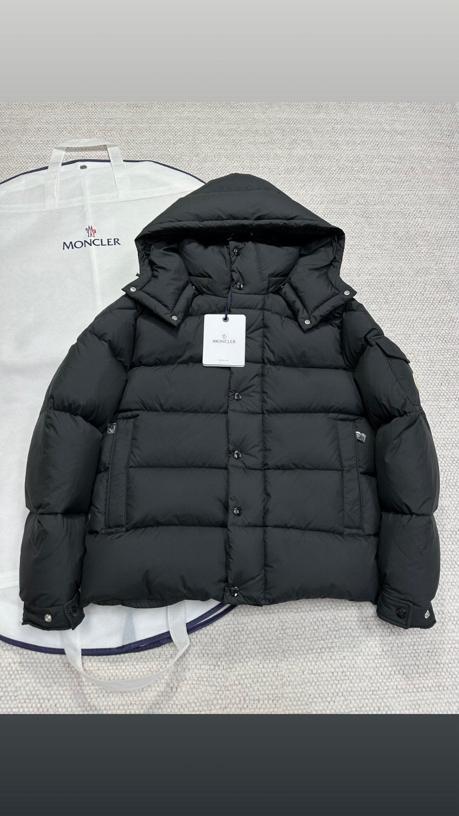 Moncler vezere zwart + NFC winterjas, Ophalen of Verzenden, Nieuw, Overige maten, Zwart