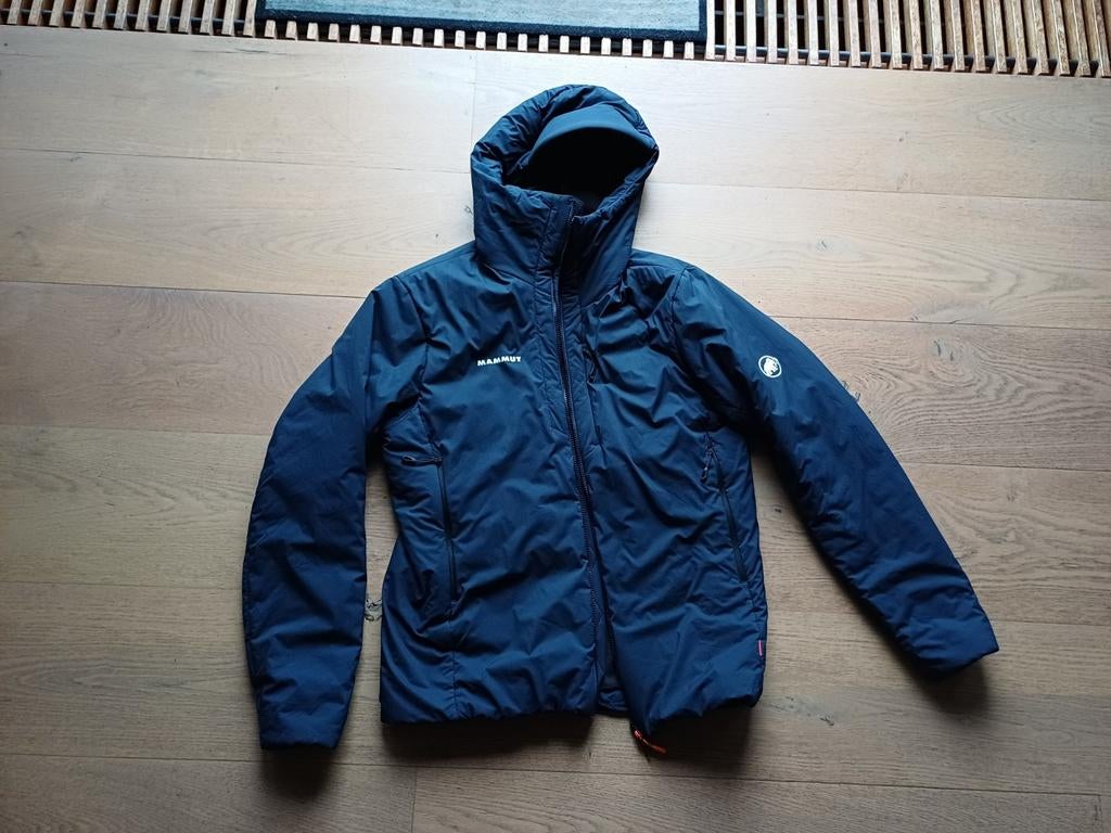 Mammut Rime in flex jas, Ophalen of Verzenden, Zo goed als nieuw, Blauw