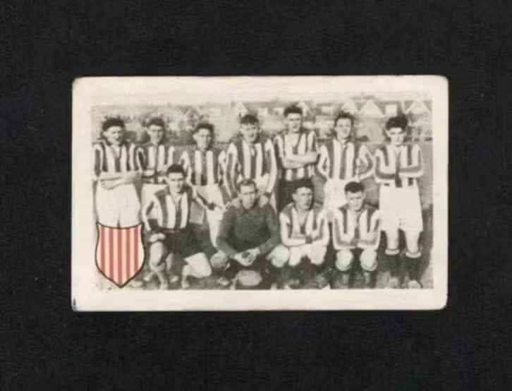 Voetbalplaatje Rigtersbleek 1930/1931 (334)., Ophalen of Verzenden, Zo goed als nieuw