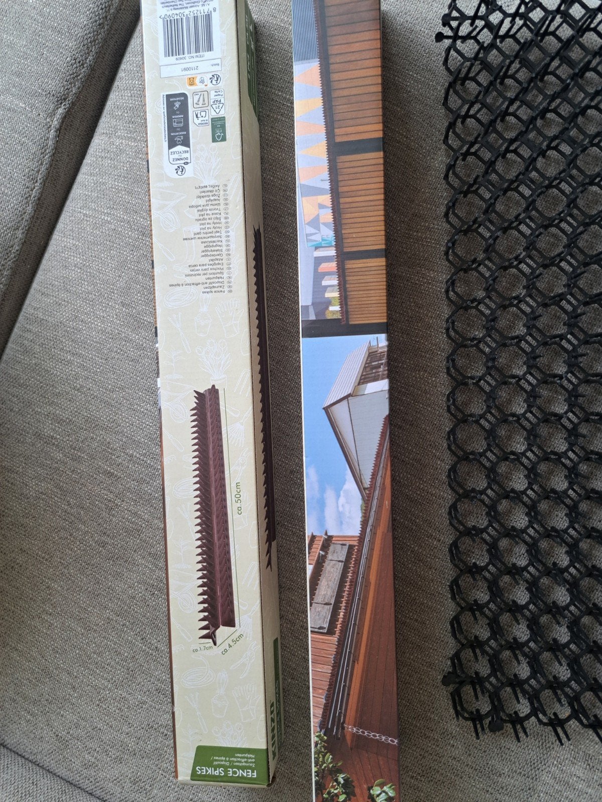 2 Dieren afweermat en 1doos schutting spikes, Ophalen of Verzenden, Nieuw