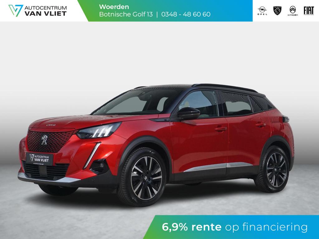 Peugeot e-2008 EV GT Pack 50 kWh Leder Alcantara, 136 pk, Gebruikt, Origineel Nederlands, 480 min