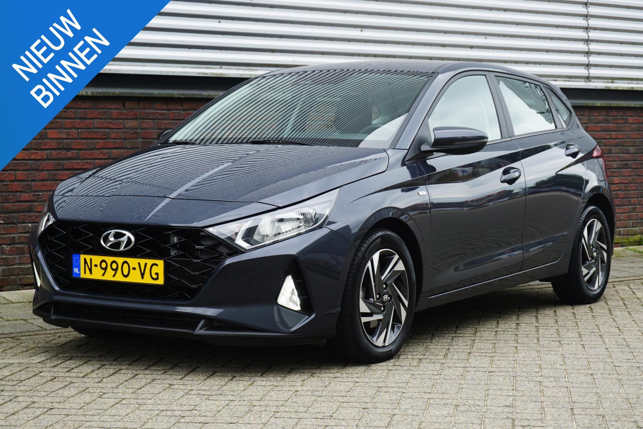 Hyundai i20 1.0 T-GDI 100PK Hybrid/Camera/CarPlay/LMV/ Nieuw, Gebruikt, Euro 6, Origineel Nederlands, Handgeschakeld