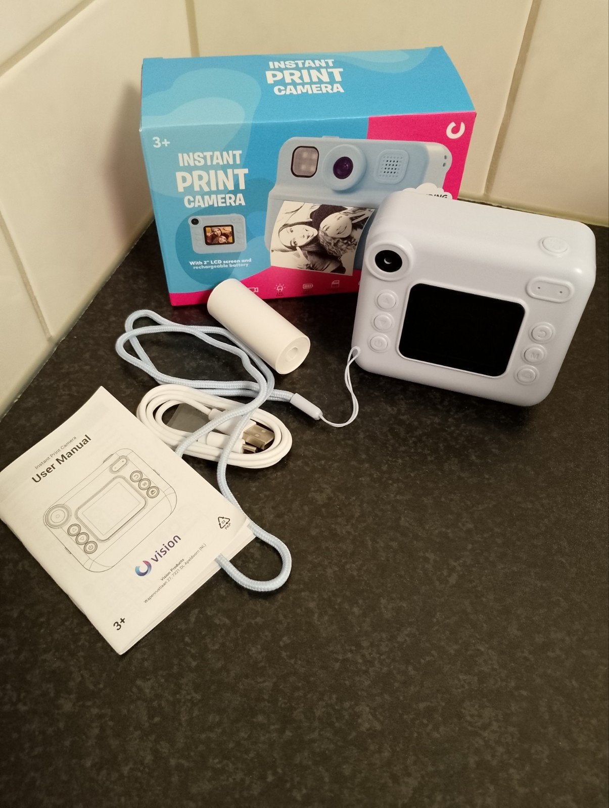 Instant print camera, Ophalen of Verzenden, Zo goed als nieuw, Overige Merken, Geen optische zoom
