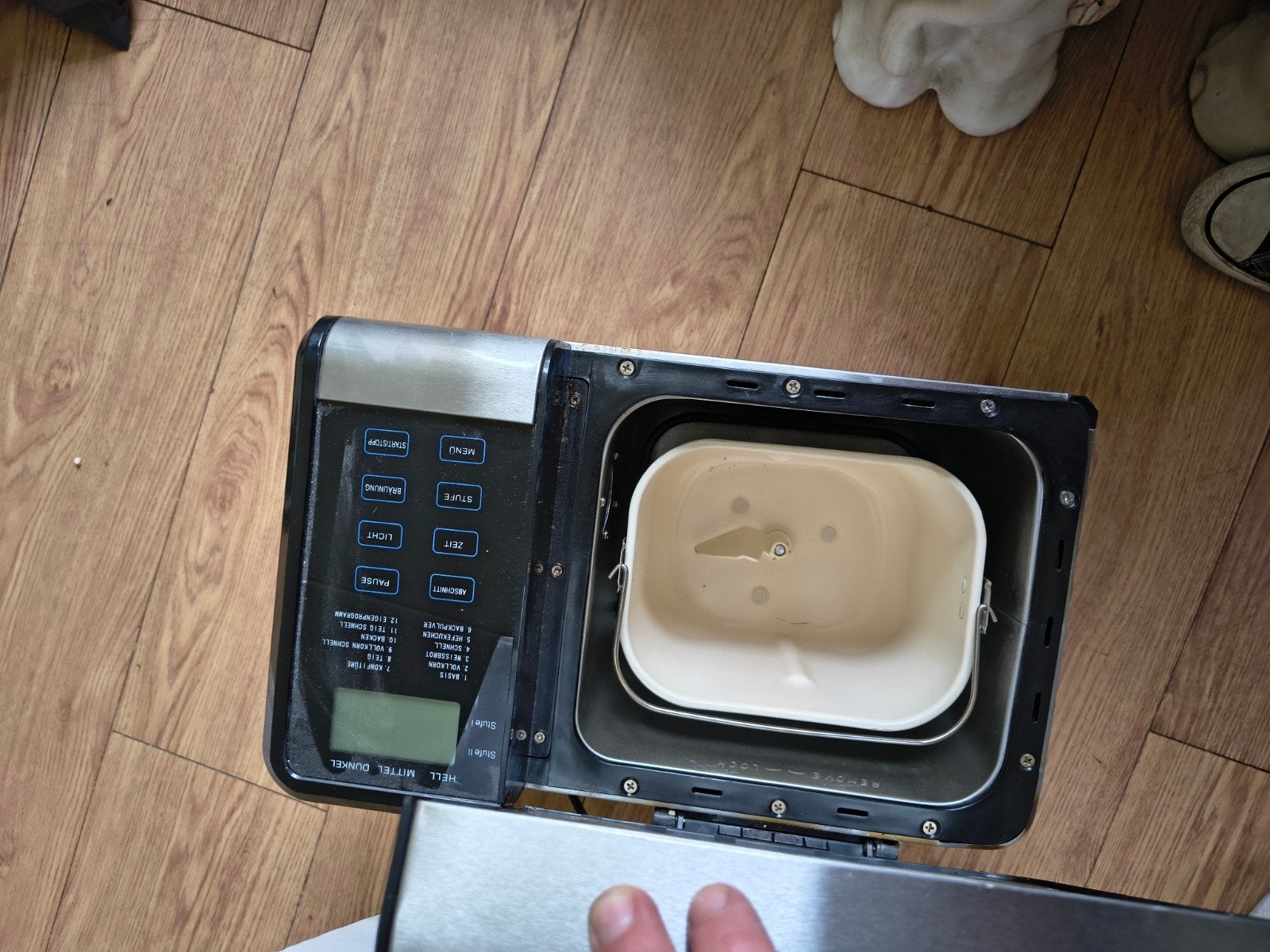 UNOLD Broodbakmachine Backmeister Top Edition, Witgoed en Apparatuur, Broodbakmachines, Gebruikt, 800 tot 1200 gram deeg, Kijkvenster