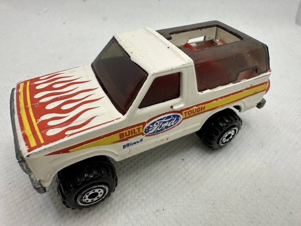 Hotwheel ford bronco copyright 1980 malaysia, Ophalen of Verzenden, Zo goed als nieuw, Auto