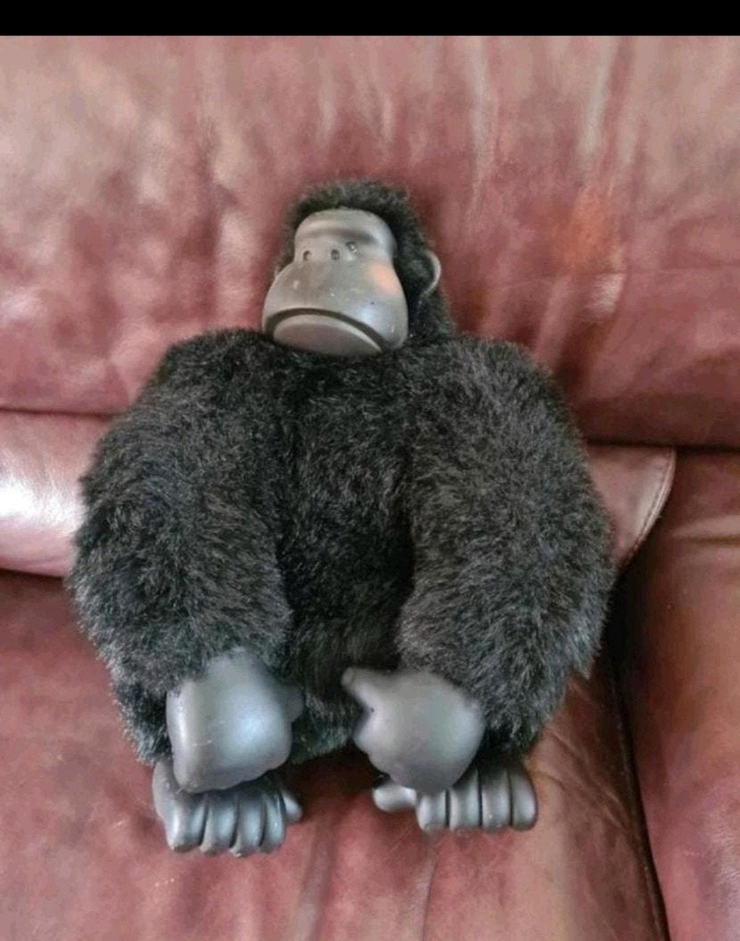 Magical Murphy Gorilla Knuffel - Zwart, Zo goed als nieuw, Overige merken, Overige karakters, Zwart, Ophalen of Verzenden
