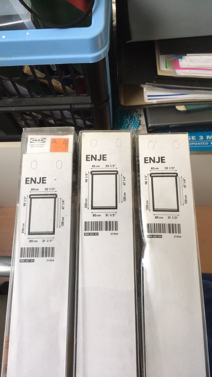 Ikea rolgordijnen nooit gebruikt.3 stuks voor 35,00€, Ophalen, Nieuw