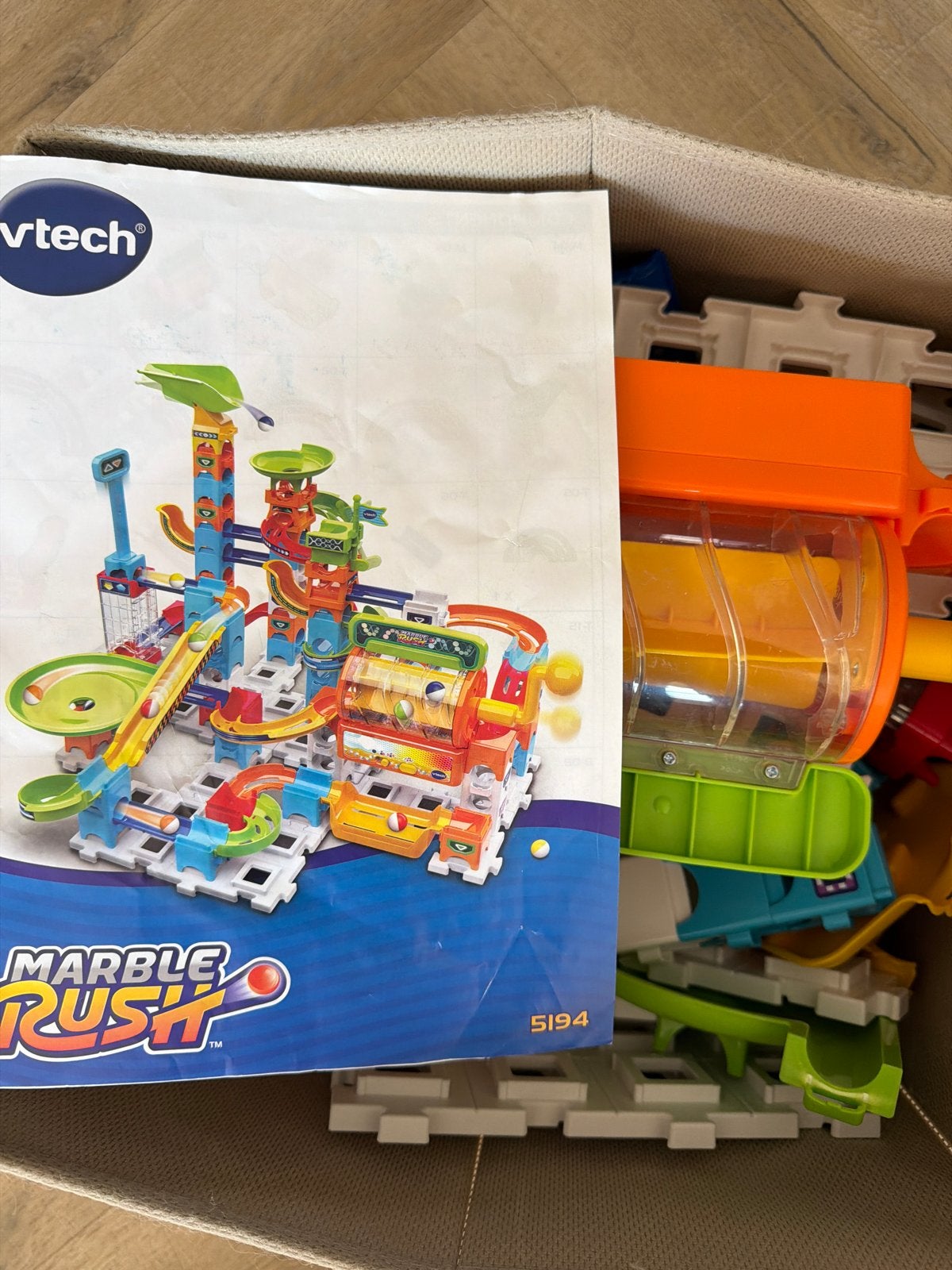 VTech Marble Rush knikkerbaan - veel speelplezier!, Ophalen of Verzenden, Gebruikt, Overige merken