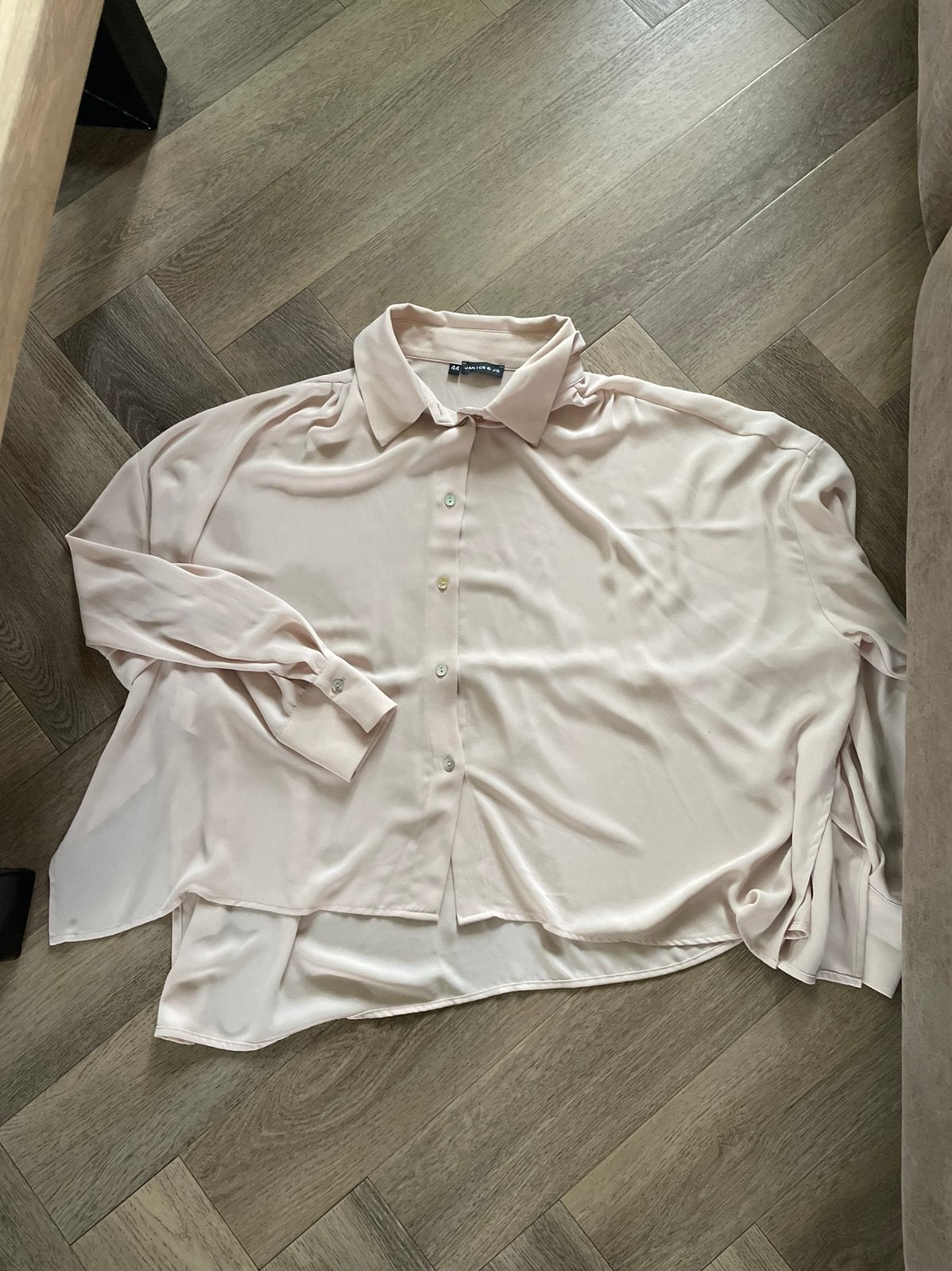 Janice & Jo blouse gaaf dames zalmrose blouse mt 44 XXL, Ophalen of Verzenden, Zo goed als nieuw, Maat 46/48 (XL) of groter, Roze