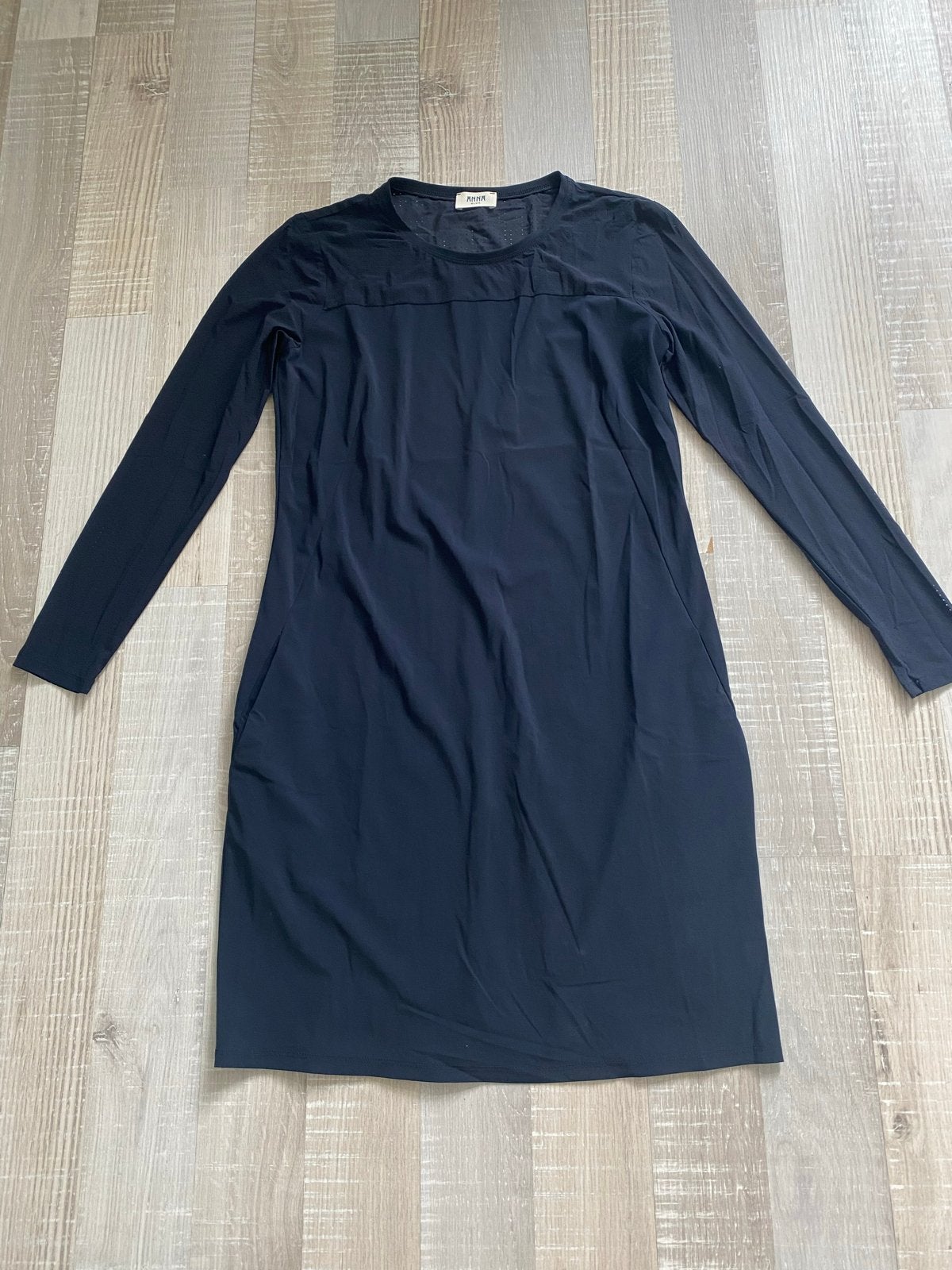 ANNA Blauwe Jurk Maat 36 (S), Kleding | Dames, Blauw, Ophalen of Verzenden, Zo goed als nieuw, Maat 36 (S)
