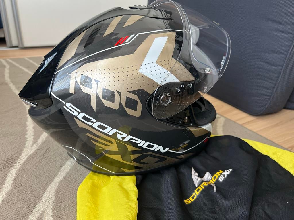Scorpion EXO-1400 Air Integraalhelm Maat L, Heren, Integraalhelm, L, Tweedehands