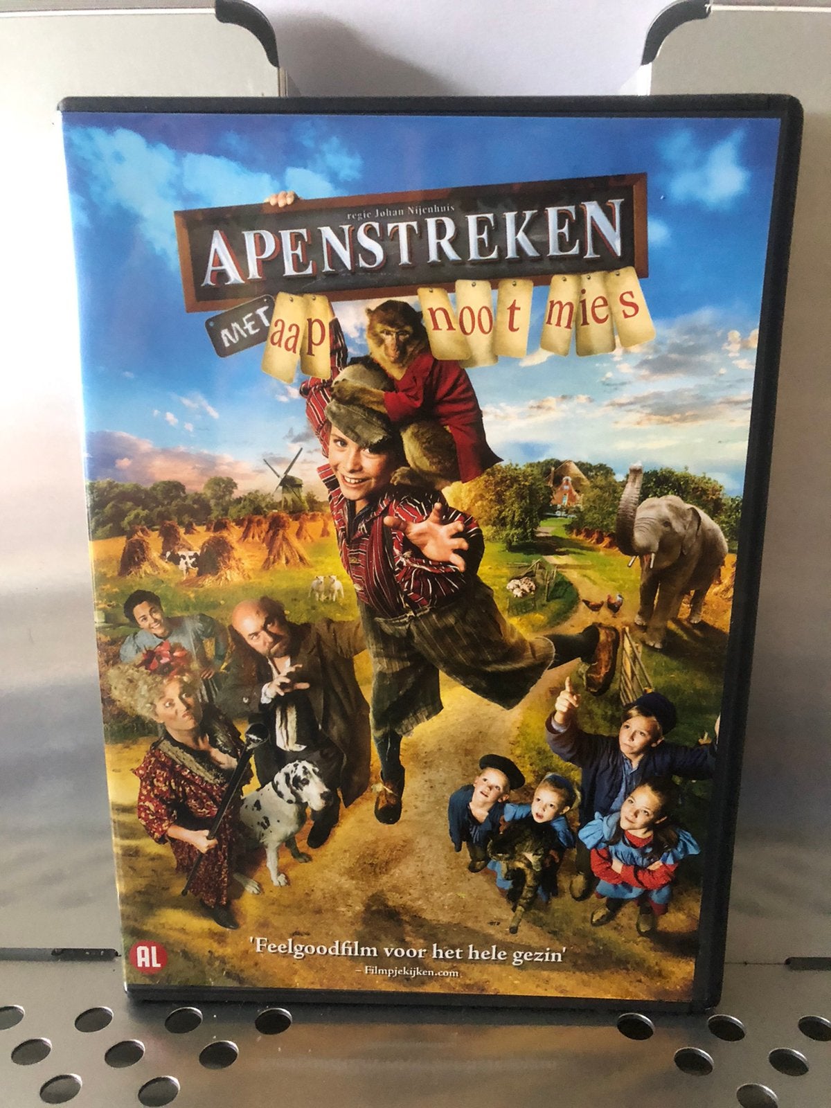 [DVD] Apenstreken met aap noot mies - nederlandse audio, Ophalen of Verzenden, Zo goed als nieuw