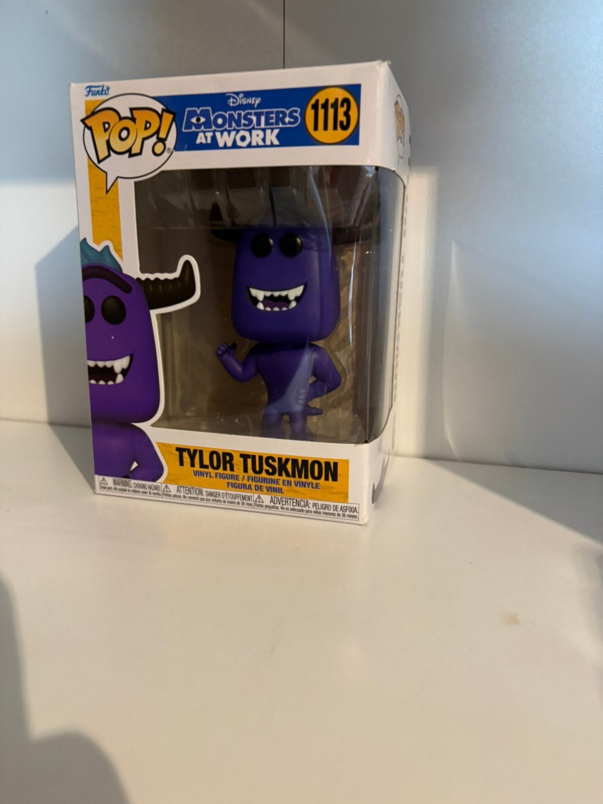 Funko Pop! Tylor Tuskmon #1113 – Monsters at Work, Ophalen of Verzenden, Zo goed als nieuw
