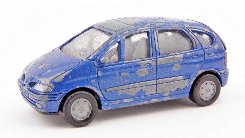 Siku No.1098 - Renault Megane Scenic RT 2.0, Hobby en Vrije tijd, Ophalen of Verzenden, Gebruikt, Auto