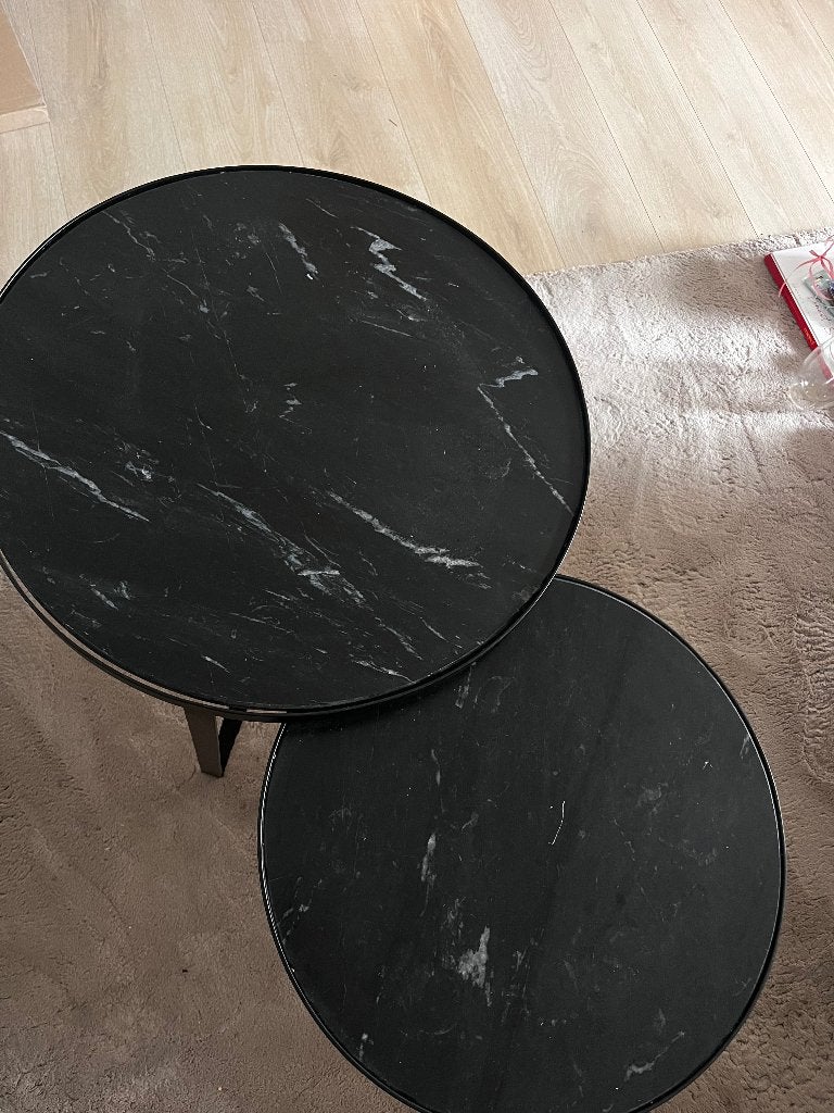 Salontafels, Ophalen, 50 tot 100 cm, Rond, 50 tot 100 cm
