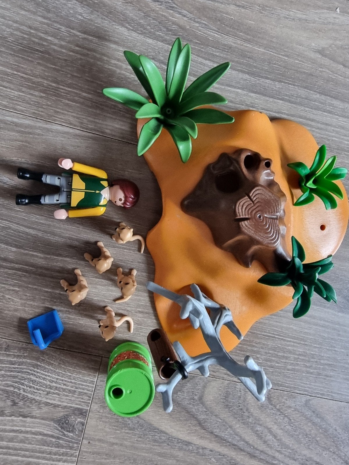 Playmobil 4853: Stokstaartjes met verzorger, Kinderen en Baby's, Wild life, Complete set, Overige typen, Ophalen of Verzenden