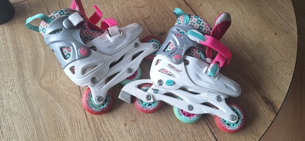 Skeelers/rolschaatsen maat 27-30, Ophalen, Verstelbaar, Gebruikt, Kinderen