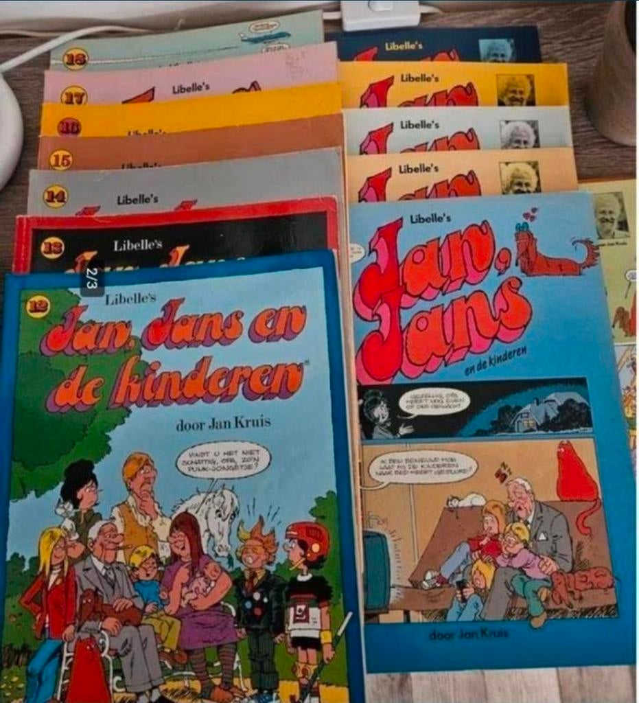 Verzameling Jan, Jans en de Kinderen, Boeken, Europa, Meerdere comics, Ophalen, Jan Kruis