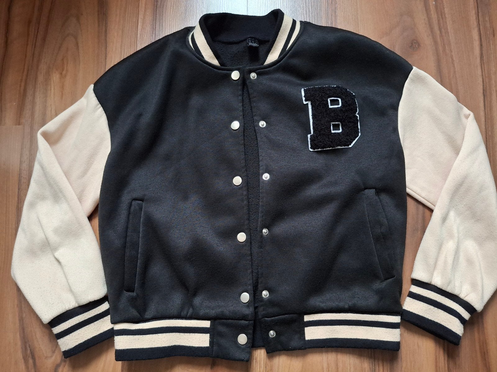 Mooi baseball jasje  / jack / vest (beige), Ophalen of Verzenden, Gebruikt