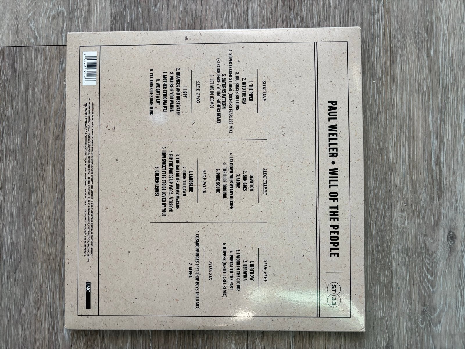 Paul Weller - Will of the People - 3 dubbel LP ZGAN, Ophalen of Verzenden, Zo goed als nieuw, Dubbel-LP