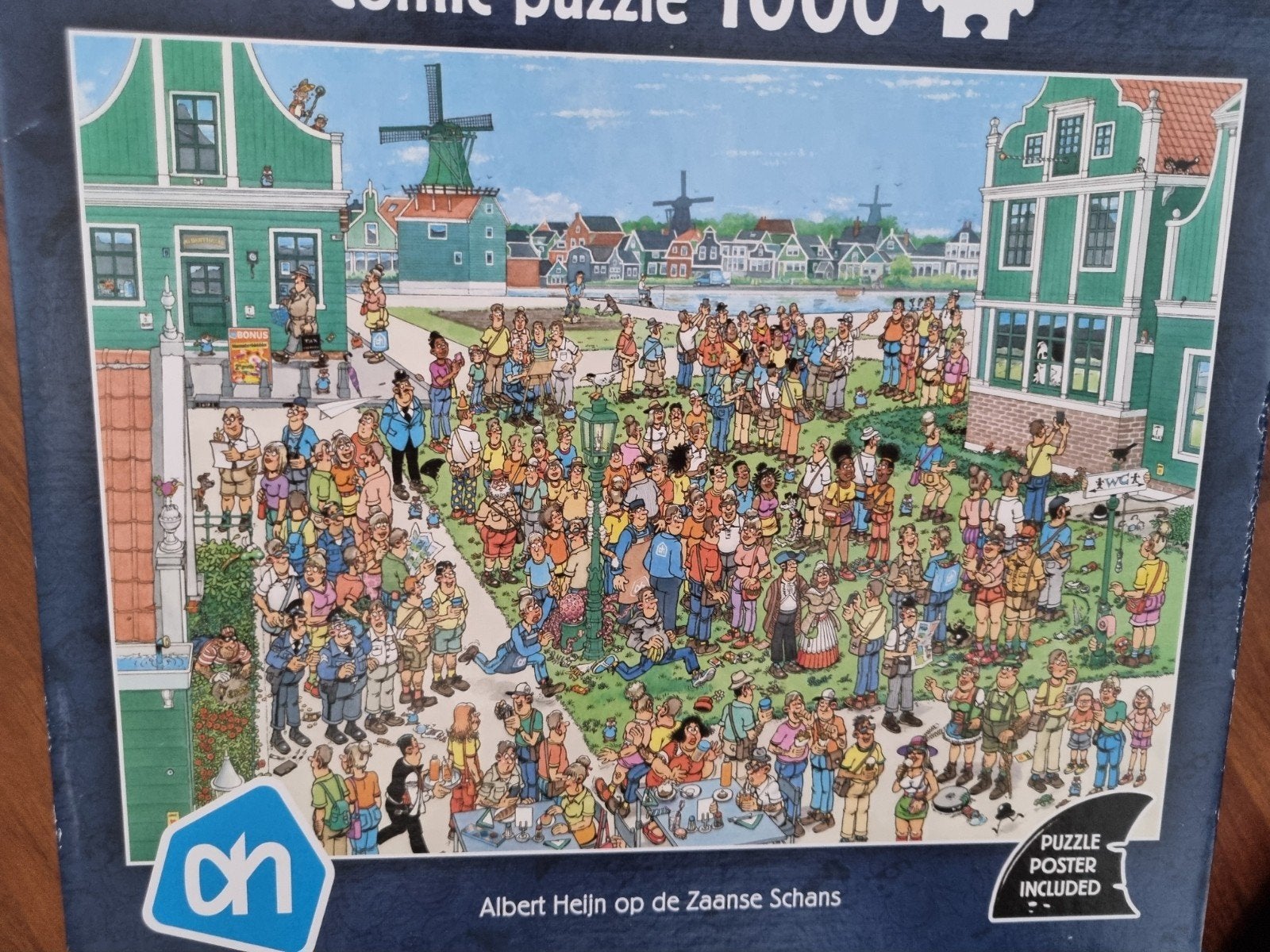 Jan van Haasteren Albert Heijn op de Zaanse Schans, Ophalen, Gebruikt