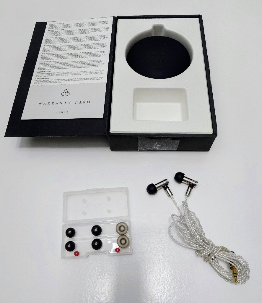 Final Audio E5000 IEM zgan + Tips Set, Audio, Tv en Foto, Koptelefoons, Zo goed als nieuw, Overige merken, Ophalen of Verzenden
