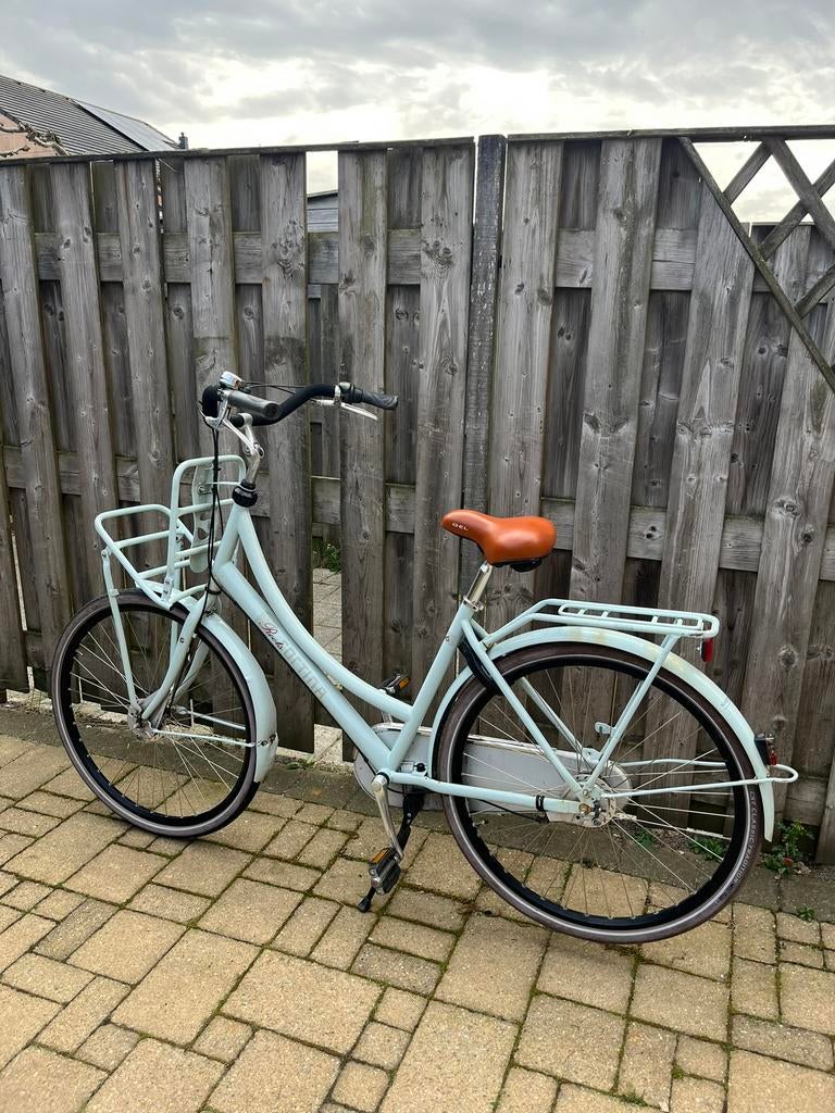 Cortina dames fiets 28 inch, Fietsen en Brommers, Fietsen | Dames | Omafietsen, Ophalen, 47 tot 50 cm, Versnellingen, Zo goed als nieuw