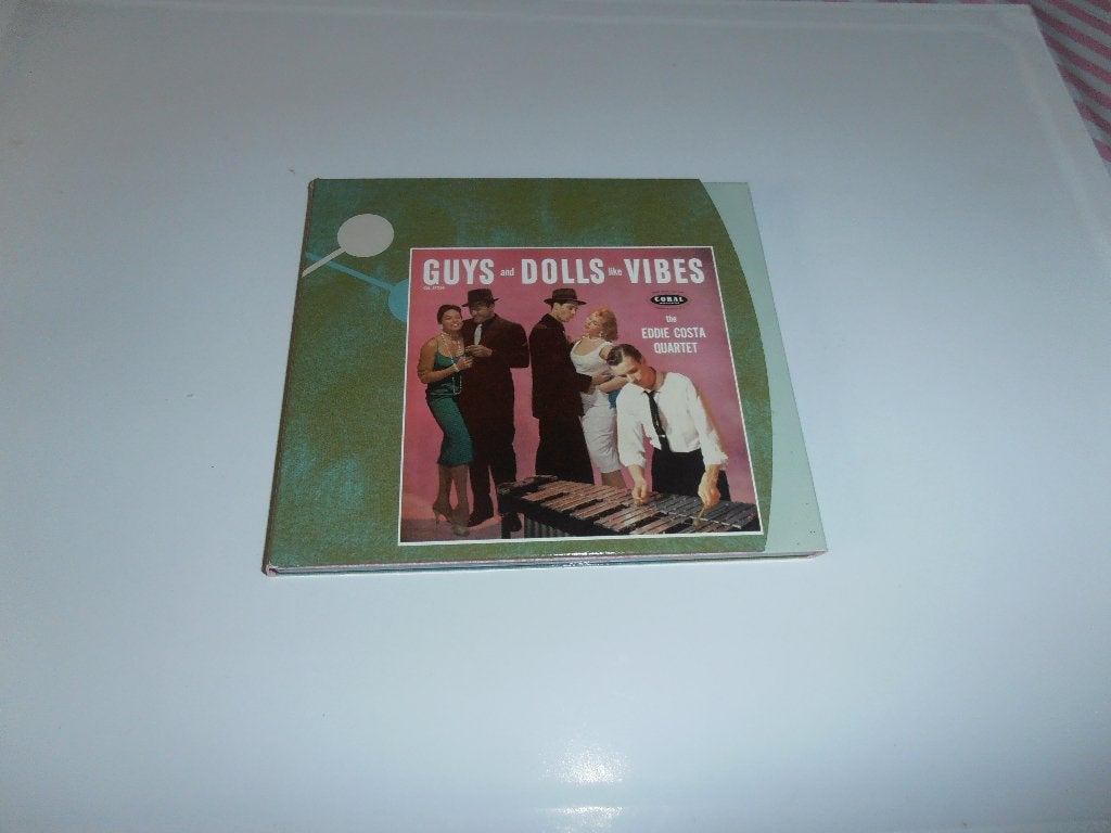 Eddie Costa Quartet - Guys and Dolls Like Vibes CD, Cd's en Dvd's, Ophalen of Verzenden, Zo goed als nieuw, Jazz, Album