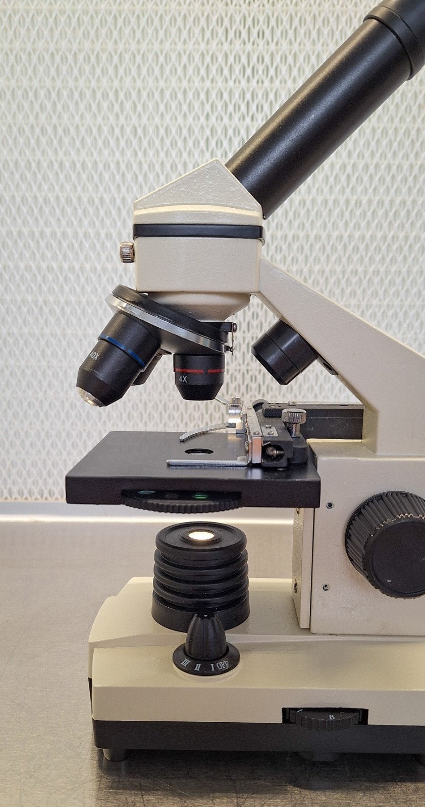 Bresser NV biologische microscoop met camera, Ophalen of Verzenden, Zo goed als nieuw, Minder dan 400x, Biologische microscoop