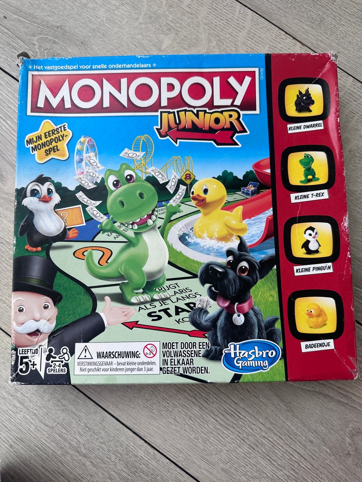 Monopoly Junior - Mijn Eerste Monopoly-Spel, Drie of vier spelers, Ophalen of Verzenden, Gebruikt