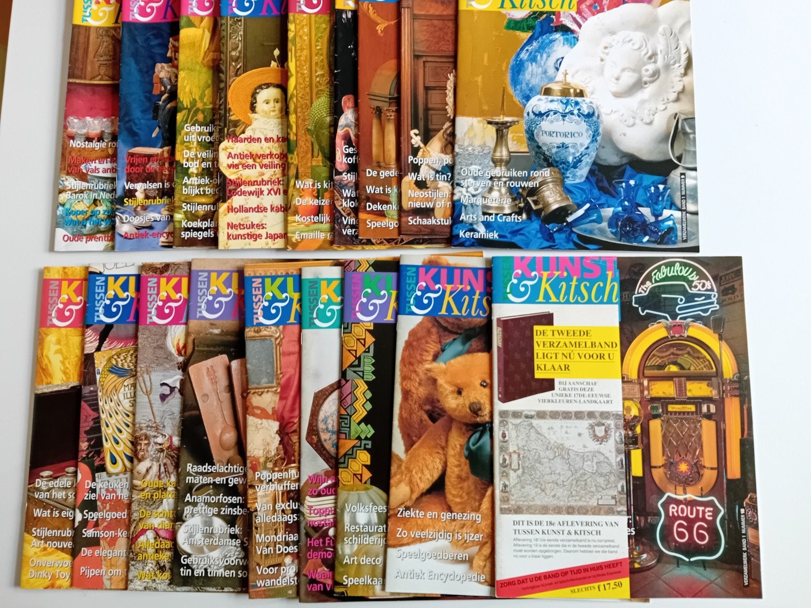 Kunst & Kitsch Tijdschriften Collectie - Diverse Jaren, Ophalen of Verzenden, Gelezen, Overige typen