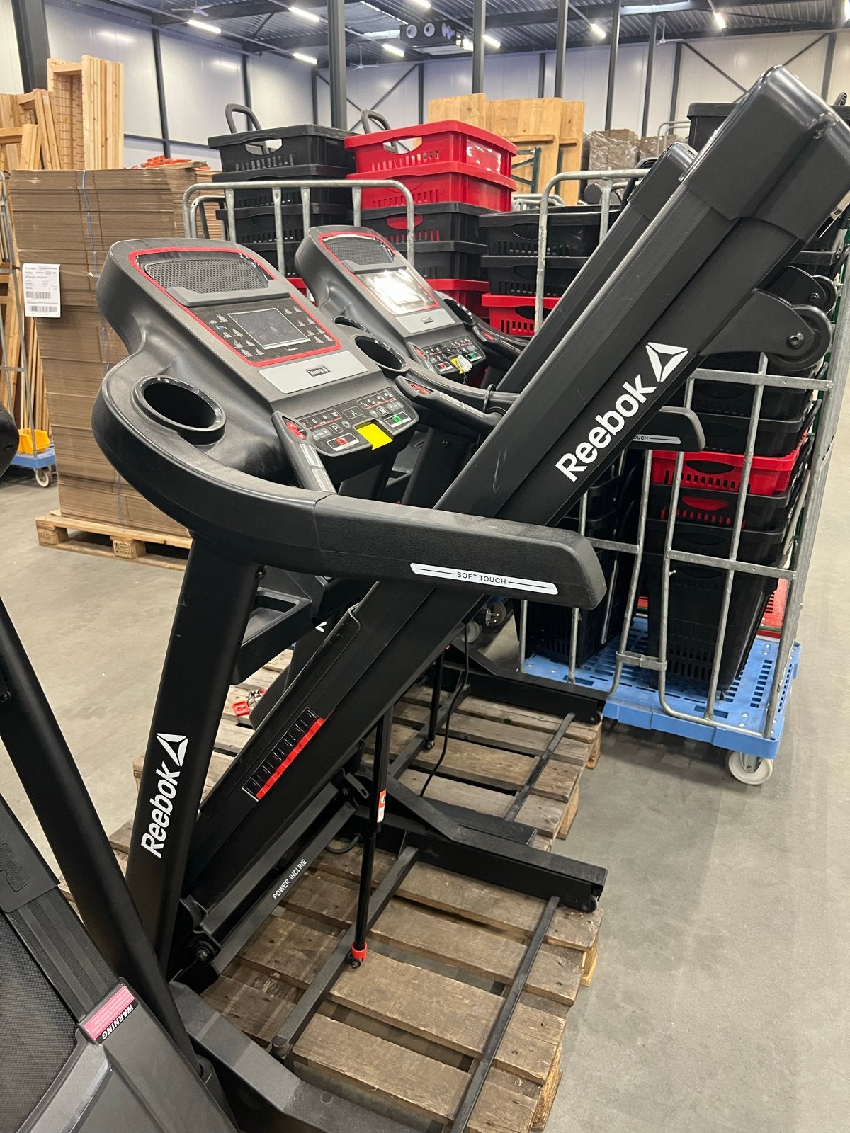 Reebok ZJET 460 Loopband / treadmill zwart, Sport en Fitness, Fitnessapparatuur, Ophalen, Gebruikt, Benen, Loopband