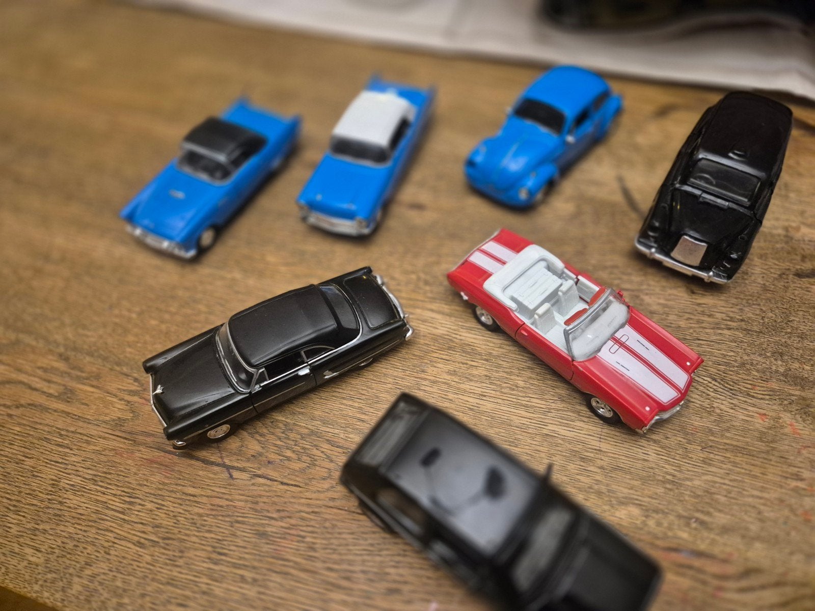 Verzameling van 6 Welly modelauto's, Ophalen of Verzenden, Gebruikt