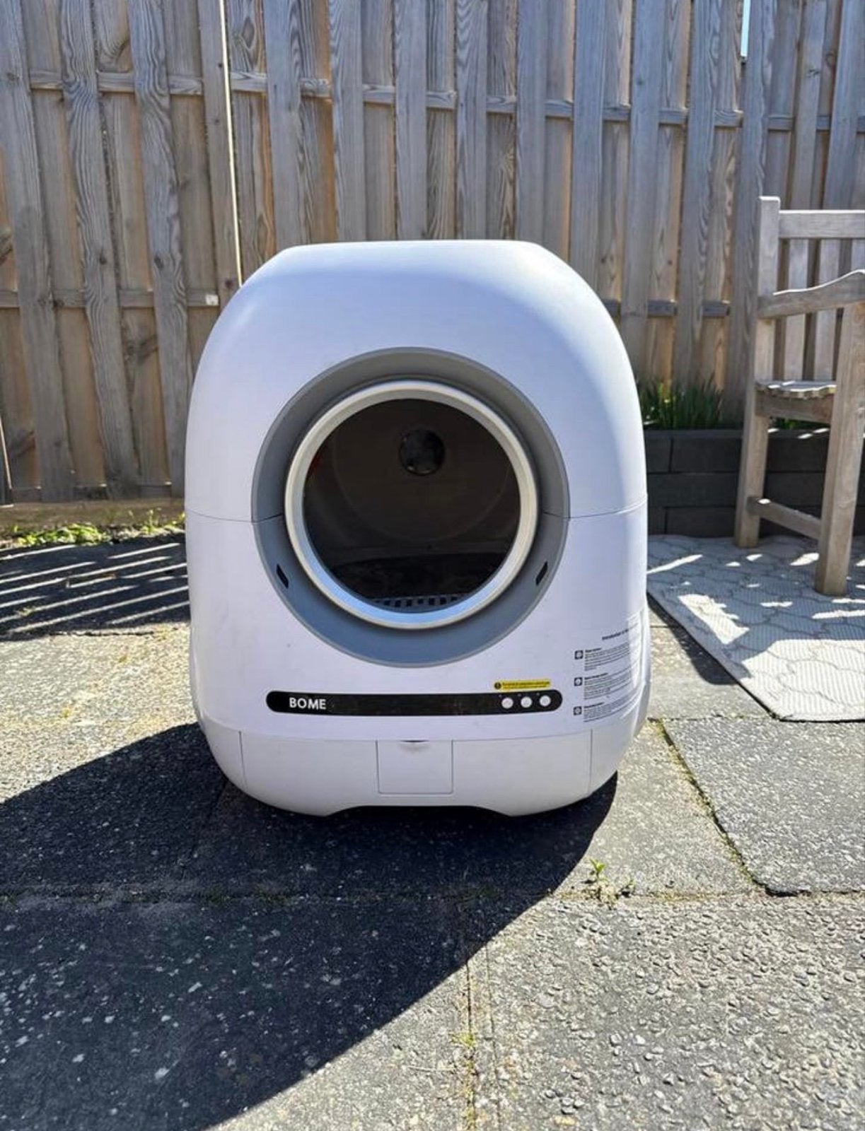 Automatische kattenbak, Ophalen, Zelfreinigend, Zo goed als nieuw, Gesloten