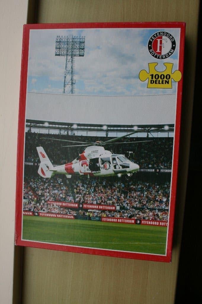 Legpuzzel, Feyenoord, 1000 stukjes, Ophalen of Verzenden, Gebruikt, Feyenoord, Overige typen