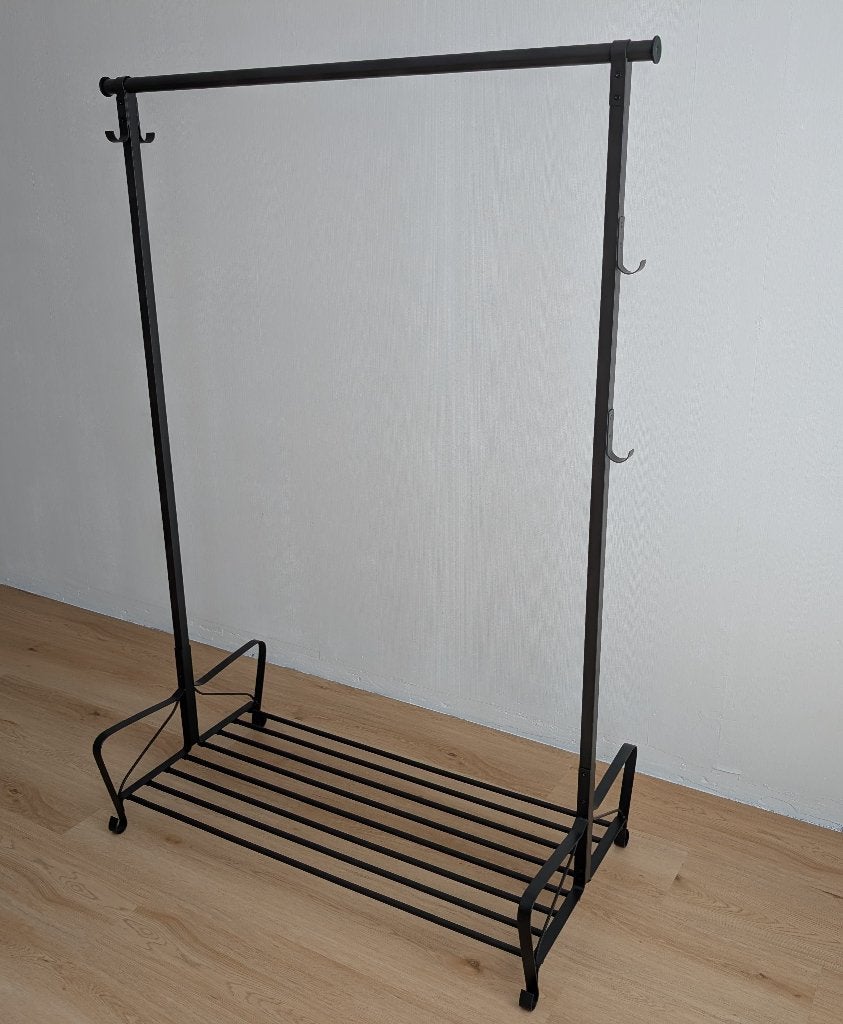 Ikea Portis kapstok garderobe, Huis en Inrichting, Woonaccessoires | Kapstokken, Ophalen, Zo goed als nieuw, Metaal, Staande kapstok