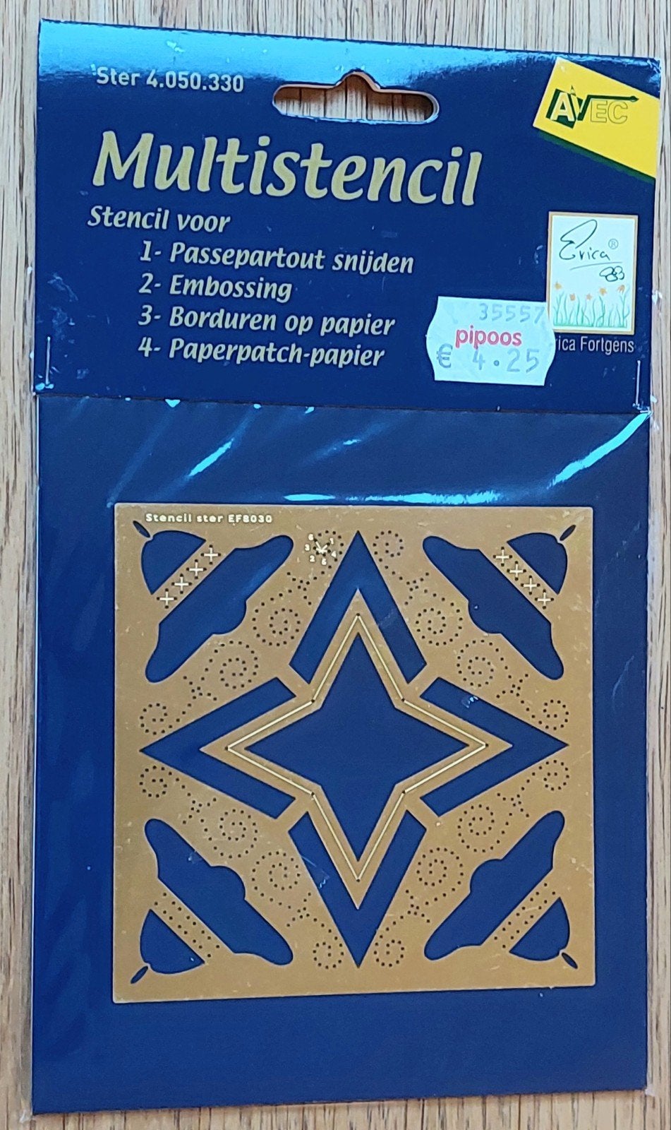 Multistencil Kerst, Ophalen of Verzenden, Zo goed als nieuw, Kerst, Pons of Mal