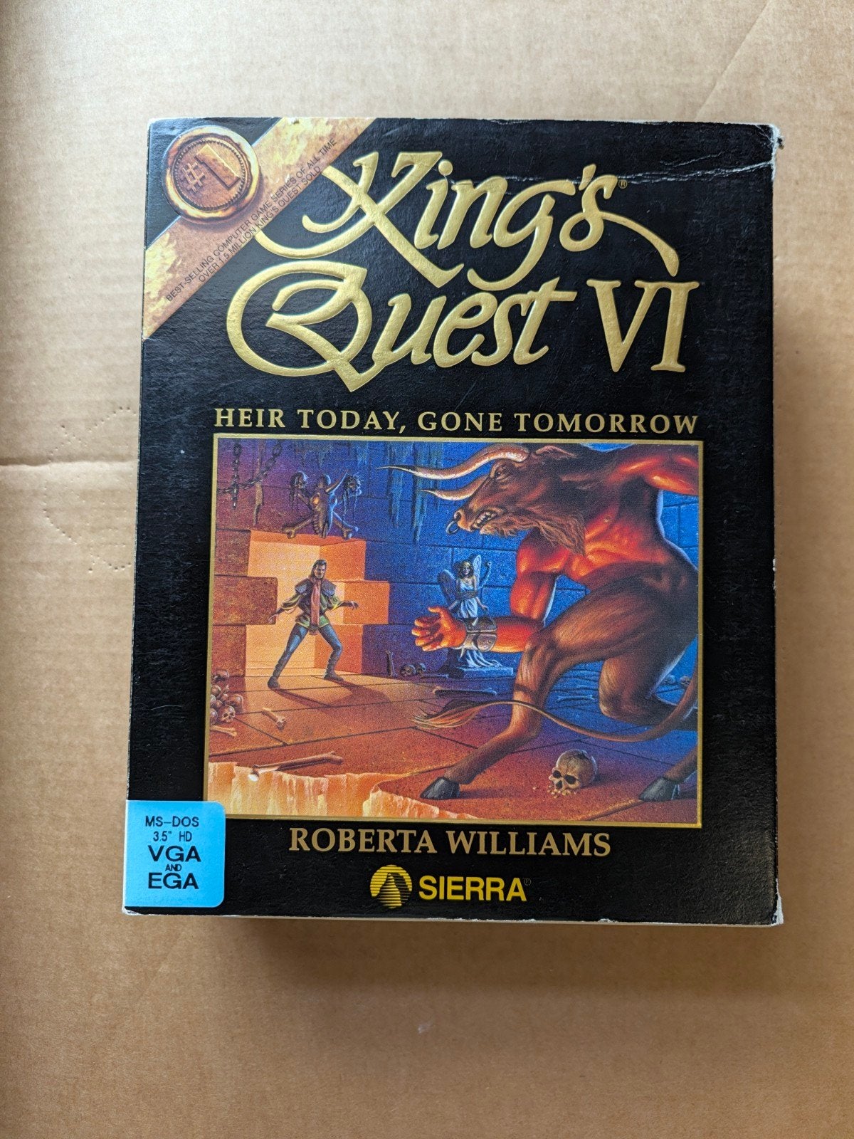 King's Quest VI: Heir Today, Gone Tomorrow (MS-DOS), Avontuur en Actie, Gebruikt, 1 speler, Ophalen of Verzenden