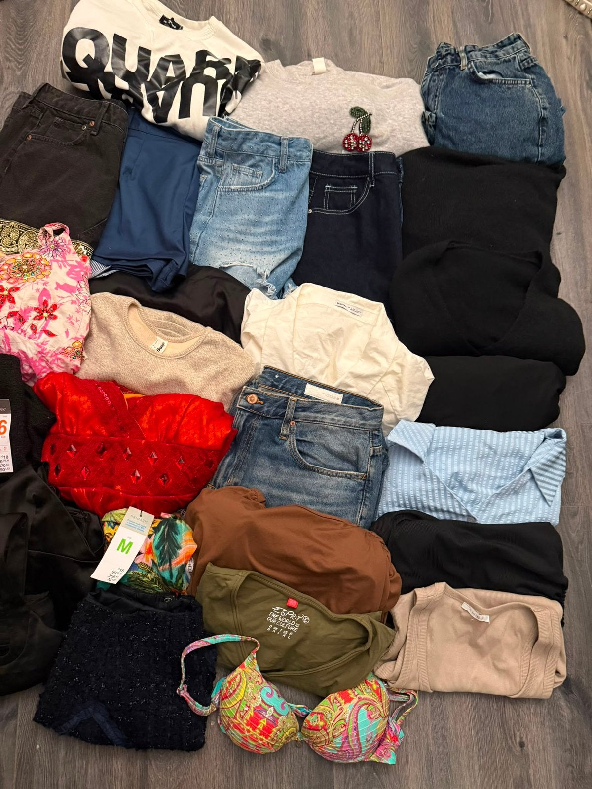Dames kleding pakket div merken 31 stuks ( 30 euro ), Ophalen of Verzenden, Zo goed als nieuw, Maat 38/40 (M)