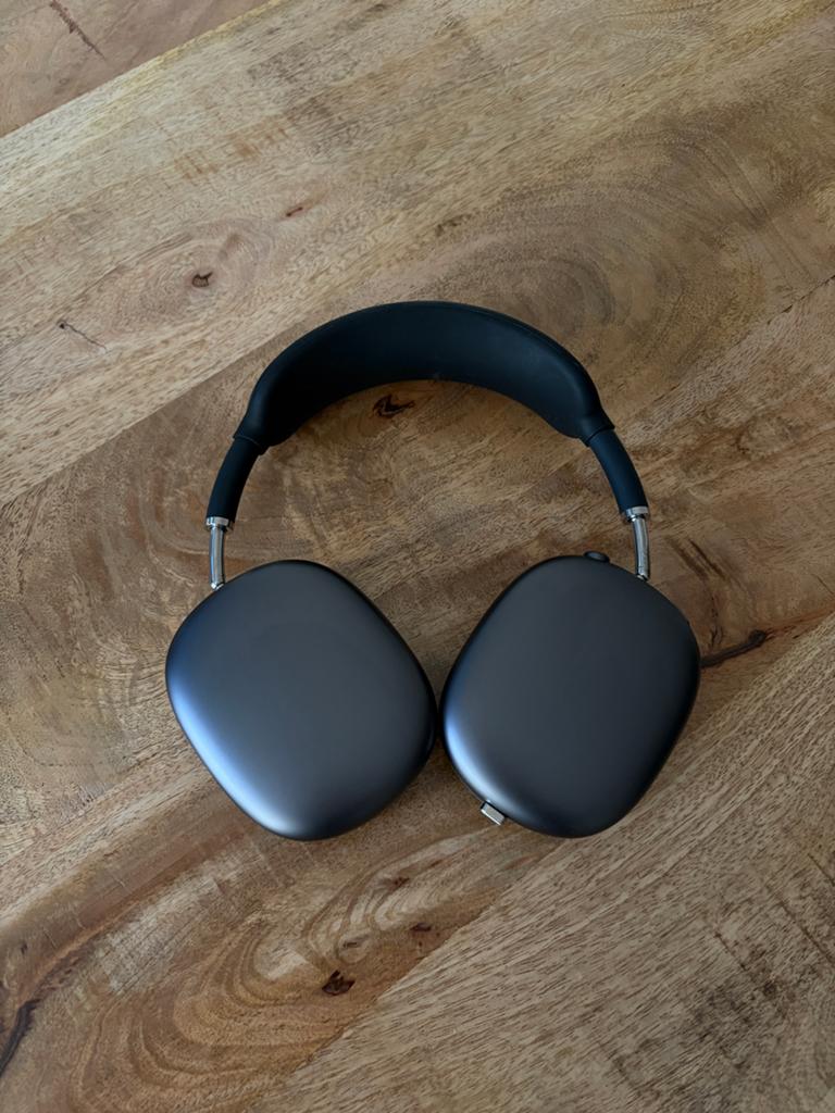 Airpods Max (Grijs) - incl. Leren hoes en docking station, Ophalen, Gebruikt, Overige merken, Draadloos