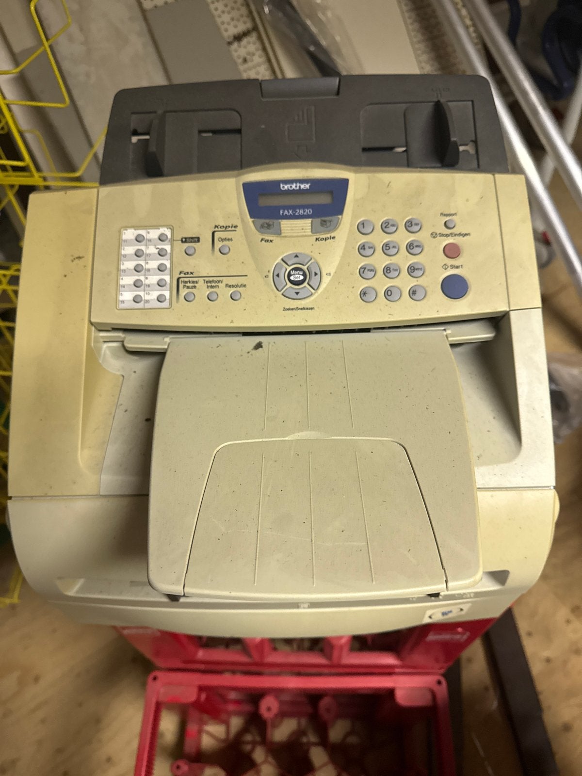 Brother FAX-2820 Faxapparaat retro weinig gebruikt, Telecommunicatie, Faxen, Ophalen, Zo goed als nieuw, Fax