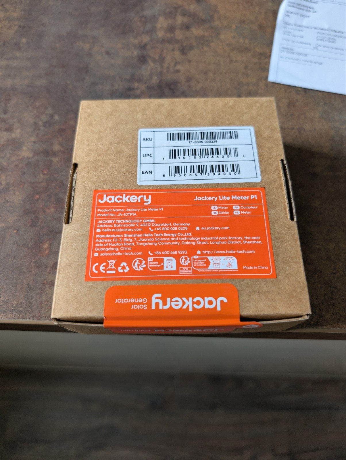 Jackery Lite Meter P1 - Nieuw in doos, Ophalen of Verzenden, Nieuw