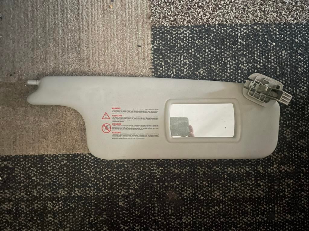 Zonne klep zonneklep renault megane zonnescherm spiegel inte, Auto-onderdelen, Ophalen of Verzenden, Renault