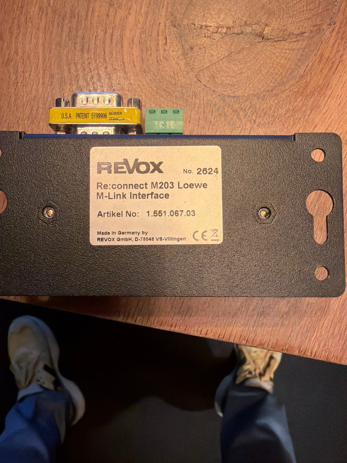 Revox Re:connect M203 Loewe M-Link Interface RS232, Ophalen of Verzenden, Gebruikt, Minder dan 2 meter, Overige kabels
