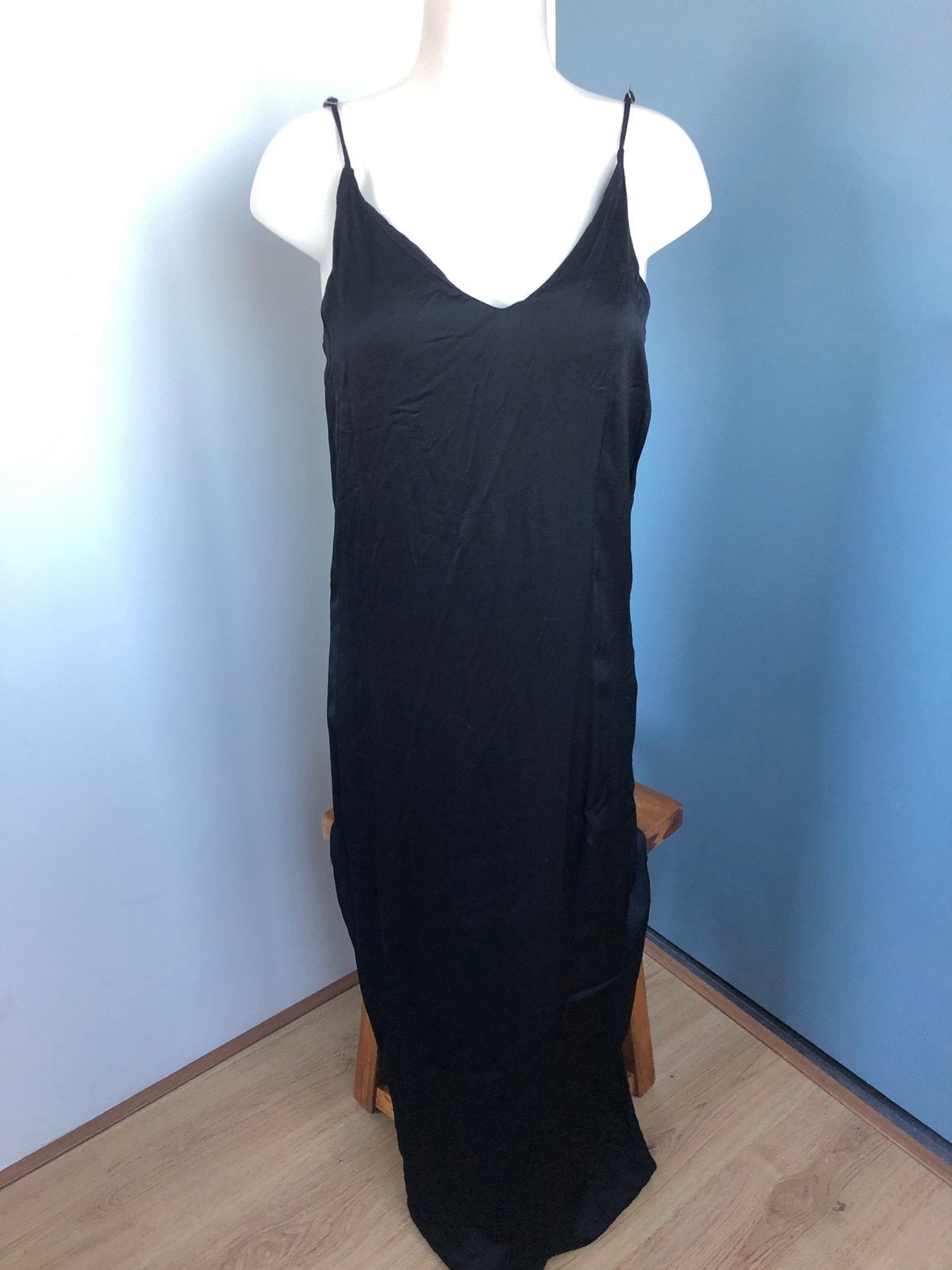 Freebird zwarte lange maxi jurk m chrissy, Kleding | Dames, Jurken, Maat 38/40 (M), Zwart, Ophalen of Verzenden, Zo goed als nieuw