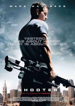 SHOOTER      filmposter., Verzamelen, Rechthoekig Staand, Verzenden, Nieuw, A1 t/m A3