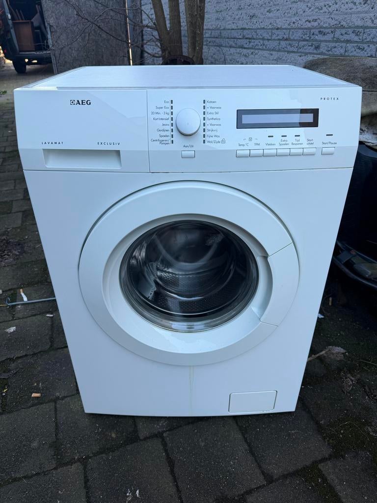 AEG Lavamat Exclusiv wasmachine, Witgoed en Apparatuur, Ophalen of Verzenden, Gebruikt, Voorlader, Kort programma