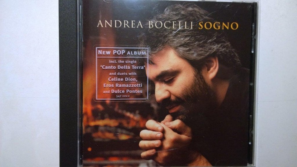 Andrea Bocelli - Sogno, Cd's en Dvd's, Cd's | Pop, Ophalen of Verzenden, 1990 - 1999, Zo goed als nieuw