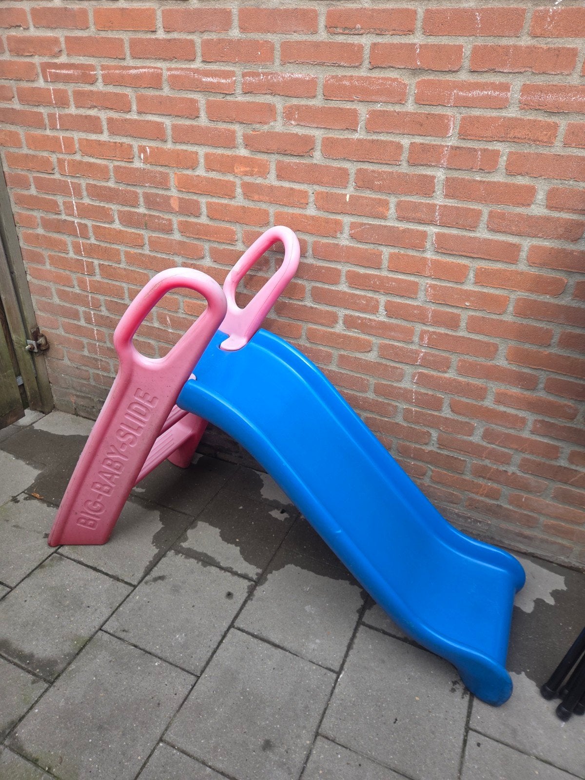 BIG Baby-Slide Glijbaan - Roze en Blauw, Kinderen en Baby's, Ophalen, Gebruikt, Glijbaan