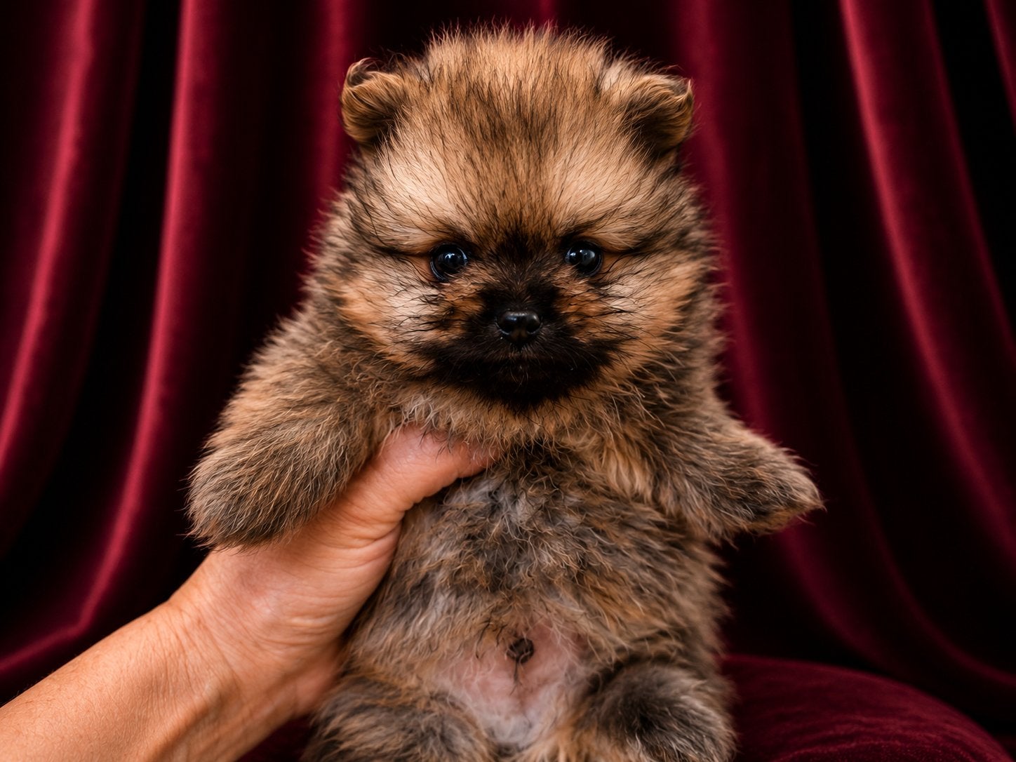 Pomeranian | Pomeriaan | Teef | Mini | Stamboom, Particulier, Keeshond, 15 weken tot 1 jaar, Buitenland